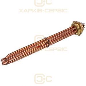 Блок тенів 9 кВт 220V мідний L=370mm гайка 1,5" (48mm) для електричного котла SANAL