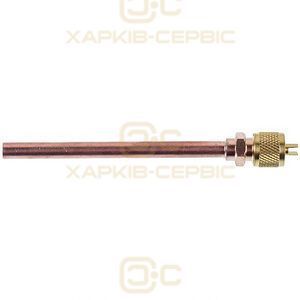 Заправний клапан Шредера з трубкою 6x0.55x80mm AVX