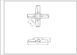 Ніж для м'ясорубки Bosch 00620949 D=45mm s=9.5mm Отвір=9x9mm