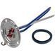 Тен для бойлера Ariston 65115908 1500W L=300mm фланець 124mm (під анод M5)