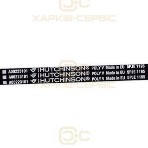 Ремінь для пральної машини 140002231011 Hutchinson 1195J5 PJE чорний