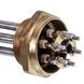 Блок тенів 4,5 кВт 380V (нержавіюча сталь) L=265mm гайка 1 1/2" (48mm) для електричного котла SANAL
