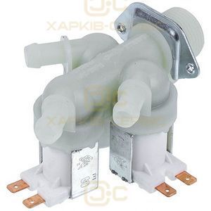 Клапан подачі води для пральної машини Whirlpool 481981729332 3WAY/180/10.5 мм