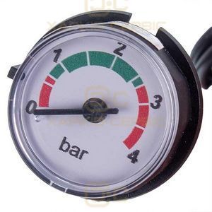 Манометр 0-4 бар D=25 мм для газового котла Junkers Euroline, Bosch Gas 3000 8707208009