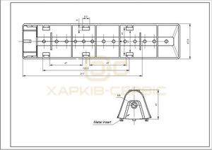 Активатор, ребро барабана SKL DC97-02051E для пральної машини Samsung