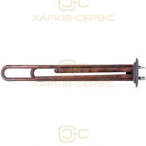 Тен фланцевий для бойлера 34013100000 Kawai 2000W (мідний) L=310mm фланець 64mm (під анод M4)