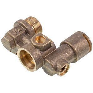 Корпус датчика протока ГВС для газового котла Vaillant atmo/turbo MAX pro/plus VUW 194819