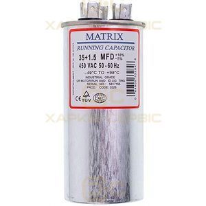 Конденсатор 35+1,5uF 450V CBB65
