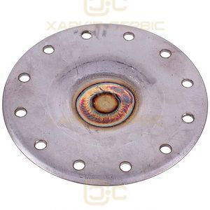 Фланець барабана (опора) для пральної машини Electrolux, D вала = 17mm (нержавійка, під лиску)
