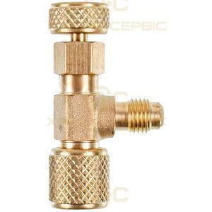 Кран для заправки кондиціонерів VALUE VVO-2 (1/4&apos&apos-5/16&apos&apos SAE)